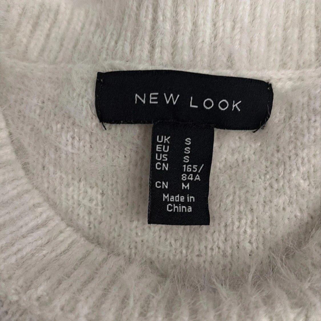 Vit stickad tröja från New Look - 2