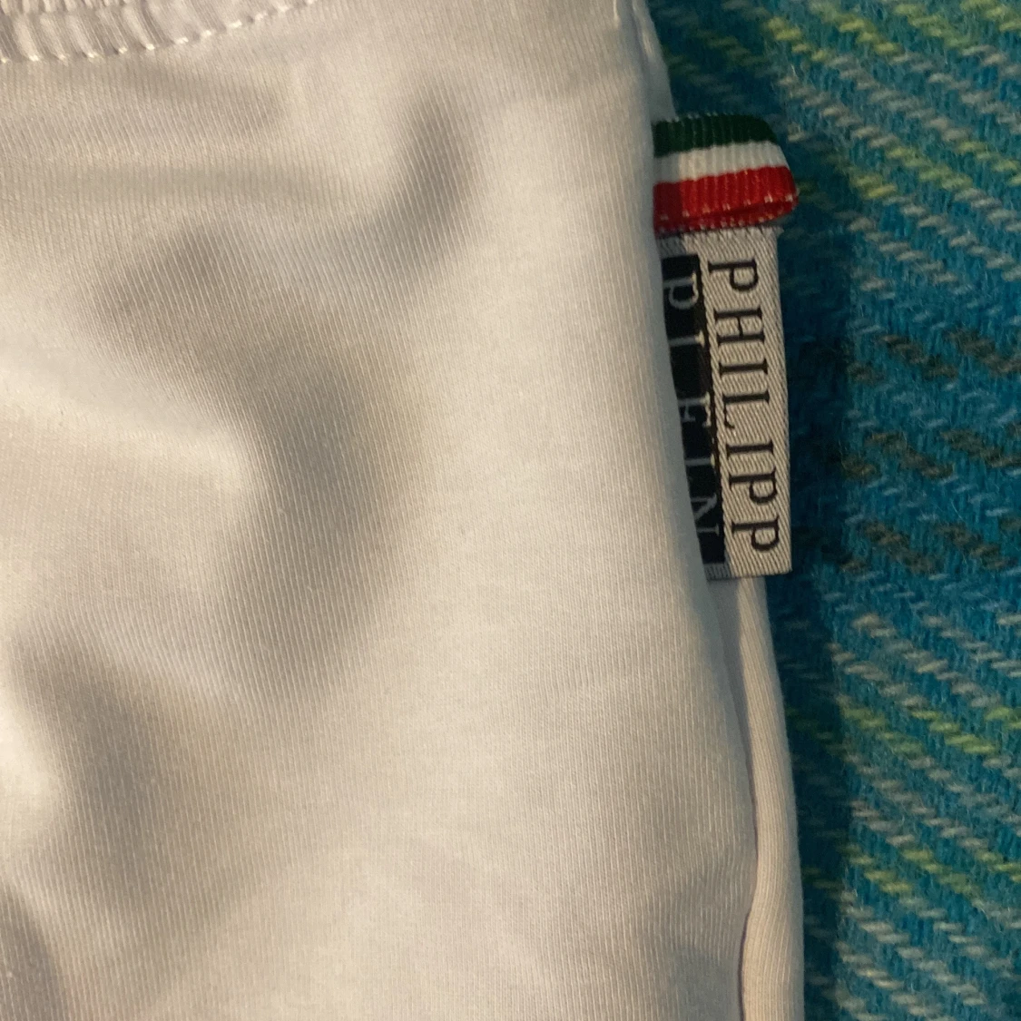 Vit sweatshirt med tigerbroderi från Philipp Plein - 3