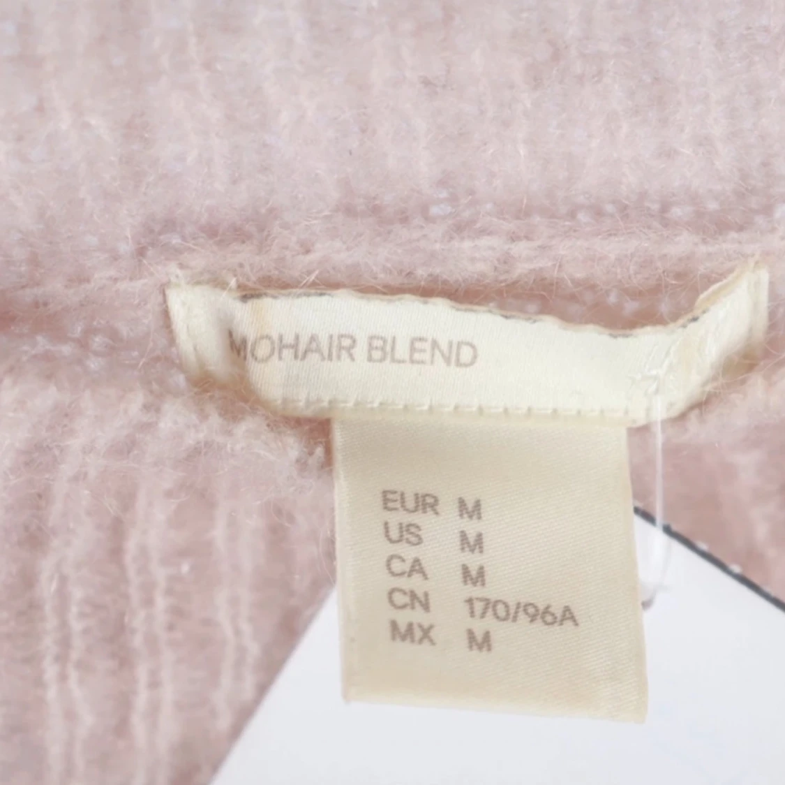 Ljusrosa mohairtröja - 3