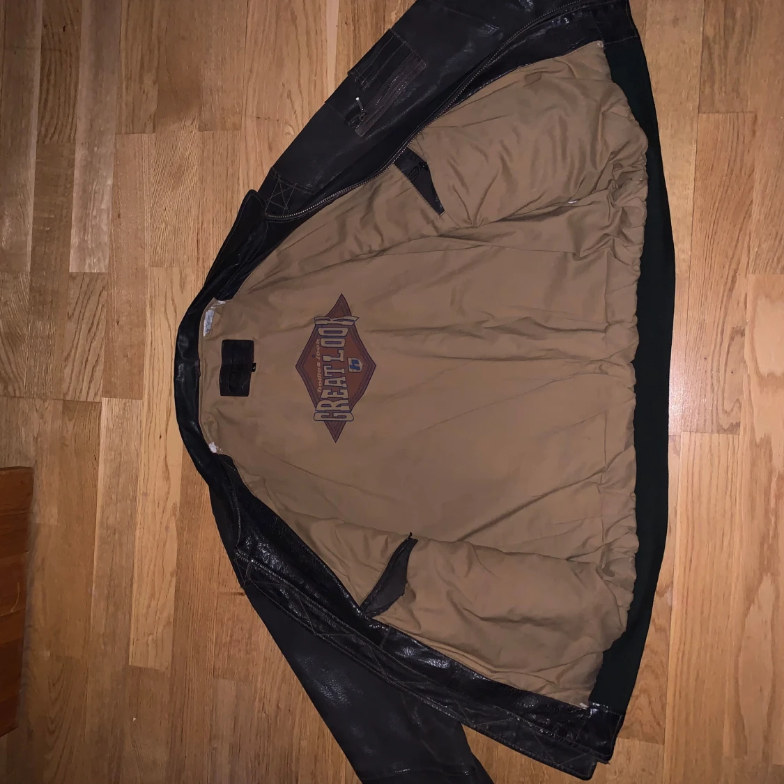 Svart skinnjacka - 4