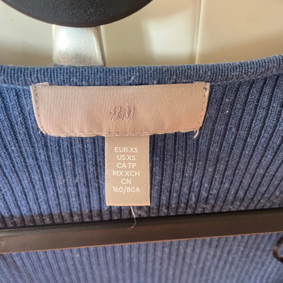 Blå långärmad tröja - 1