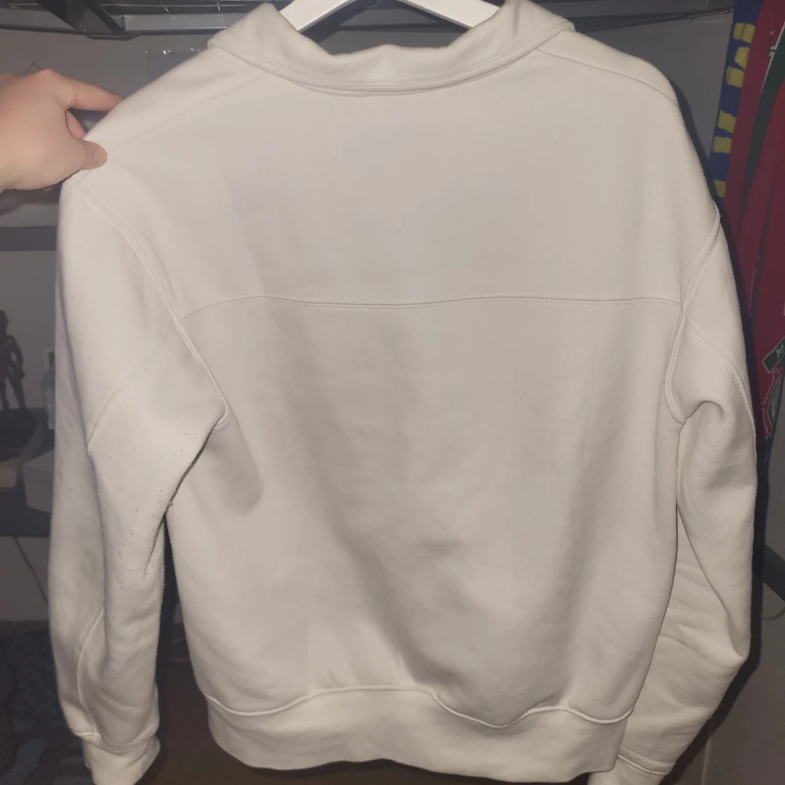 Vit quarter zip från Zara - 1