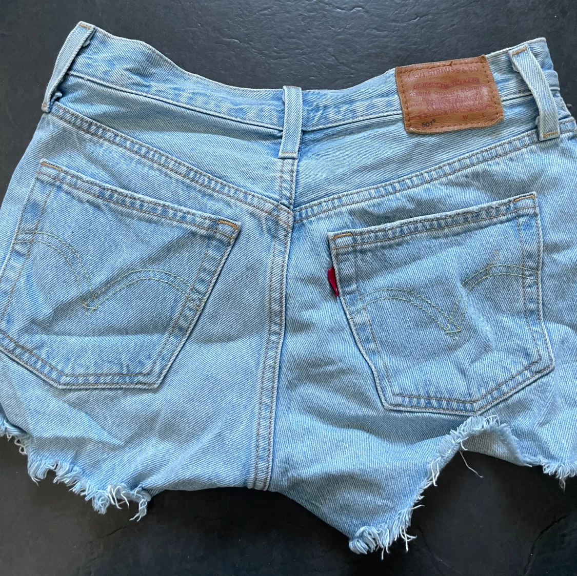 Blå jeansshorts från Levi's - 1