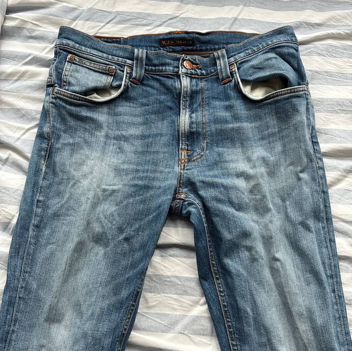 Blå jeans från Nudie Jeans - 1