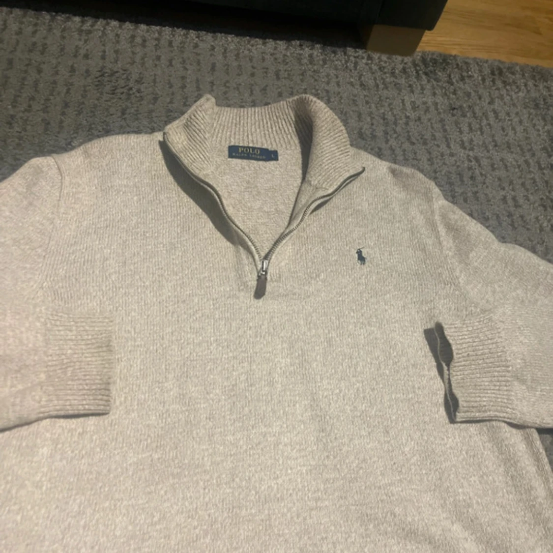 Beige tröja med dragkedja från Polo Ralph Lauren - 3