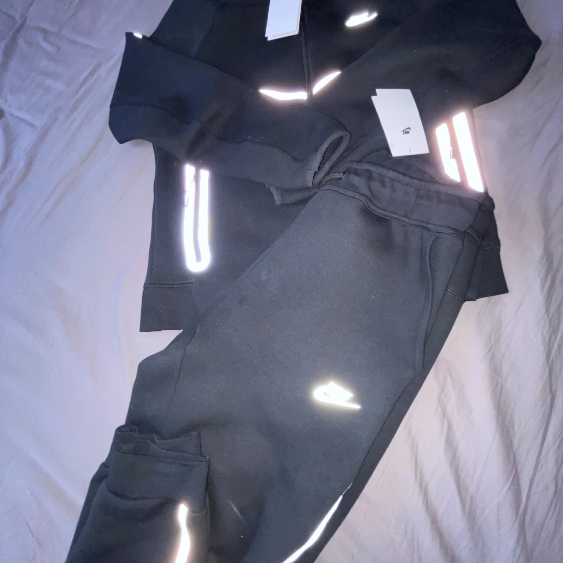 Nike tech reflective tracksuit  - 1