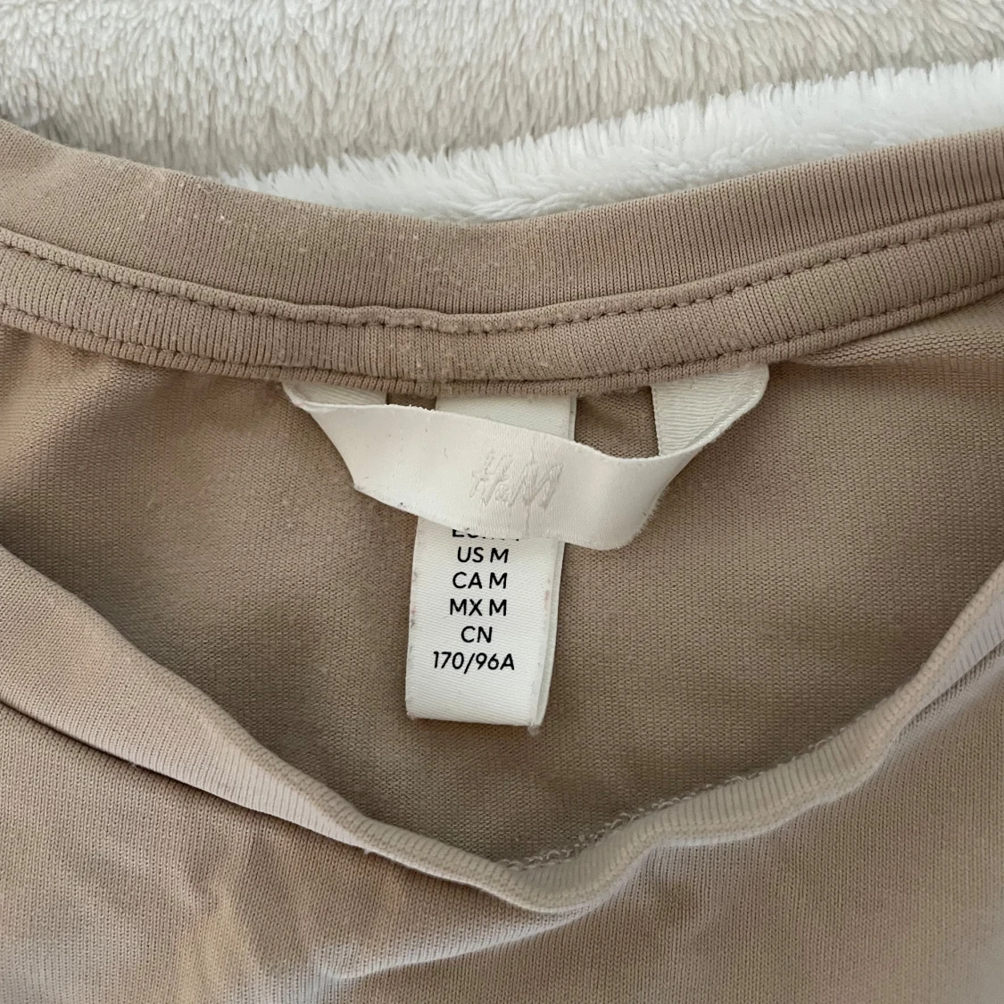 Beige långärmad topp från H&M - 3