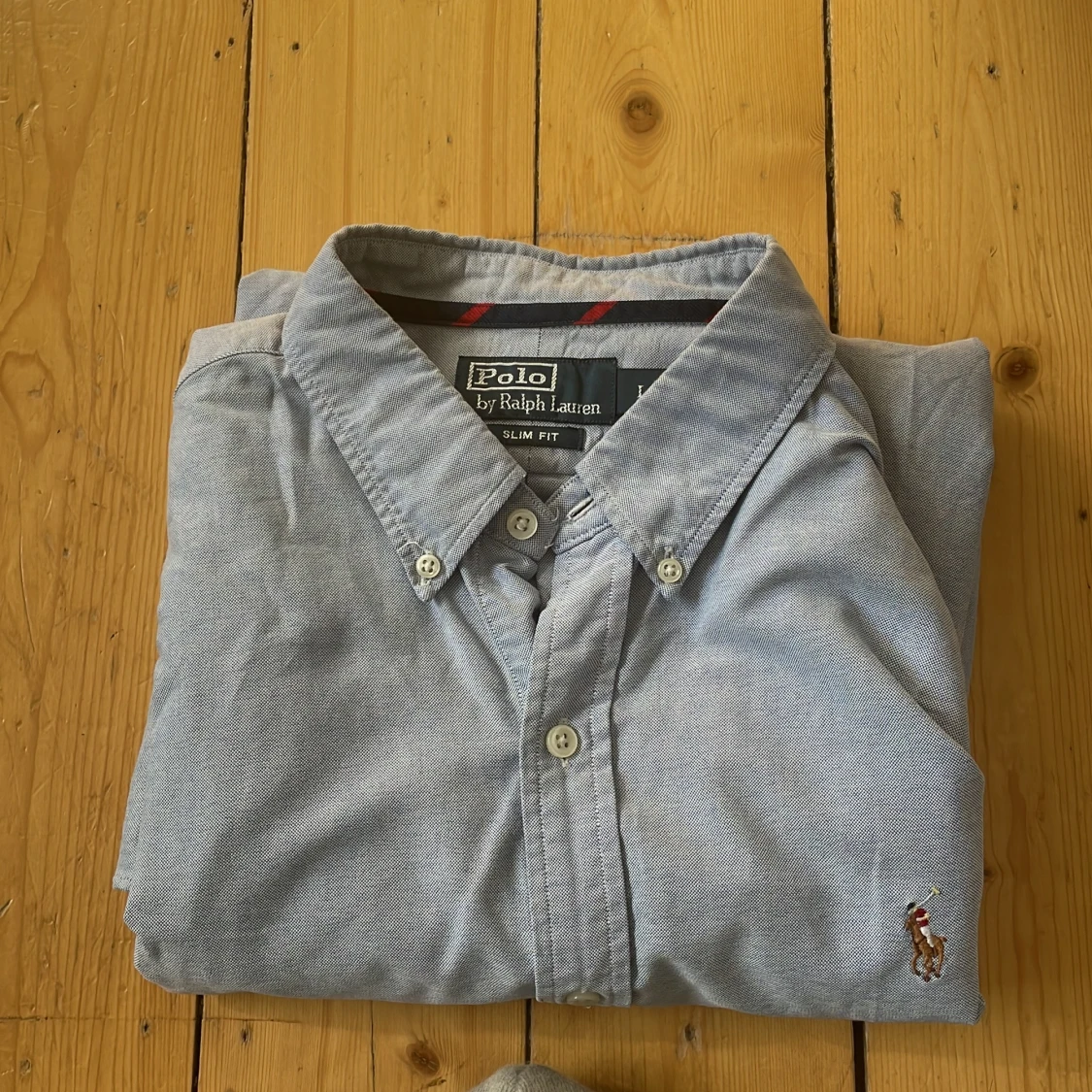 Ljusblå skjorta från Polo Ralph Lauren