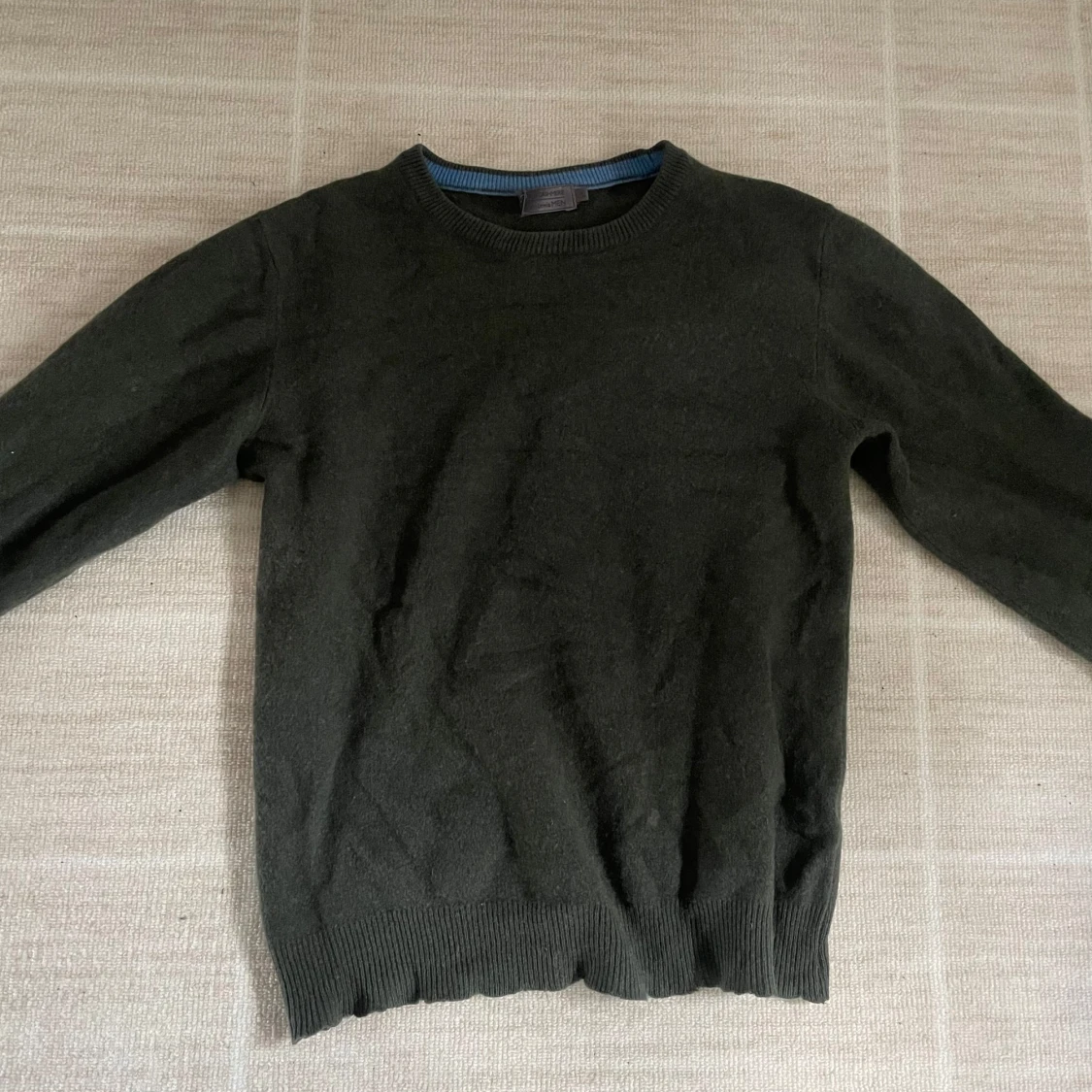 Mörkgrön kashmirtröja från John Lewis MEN