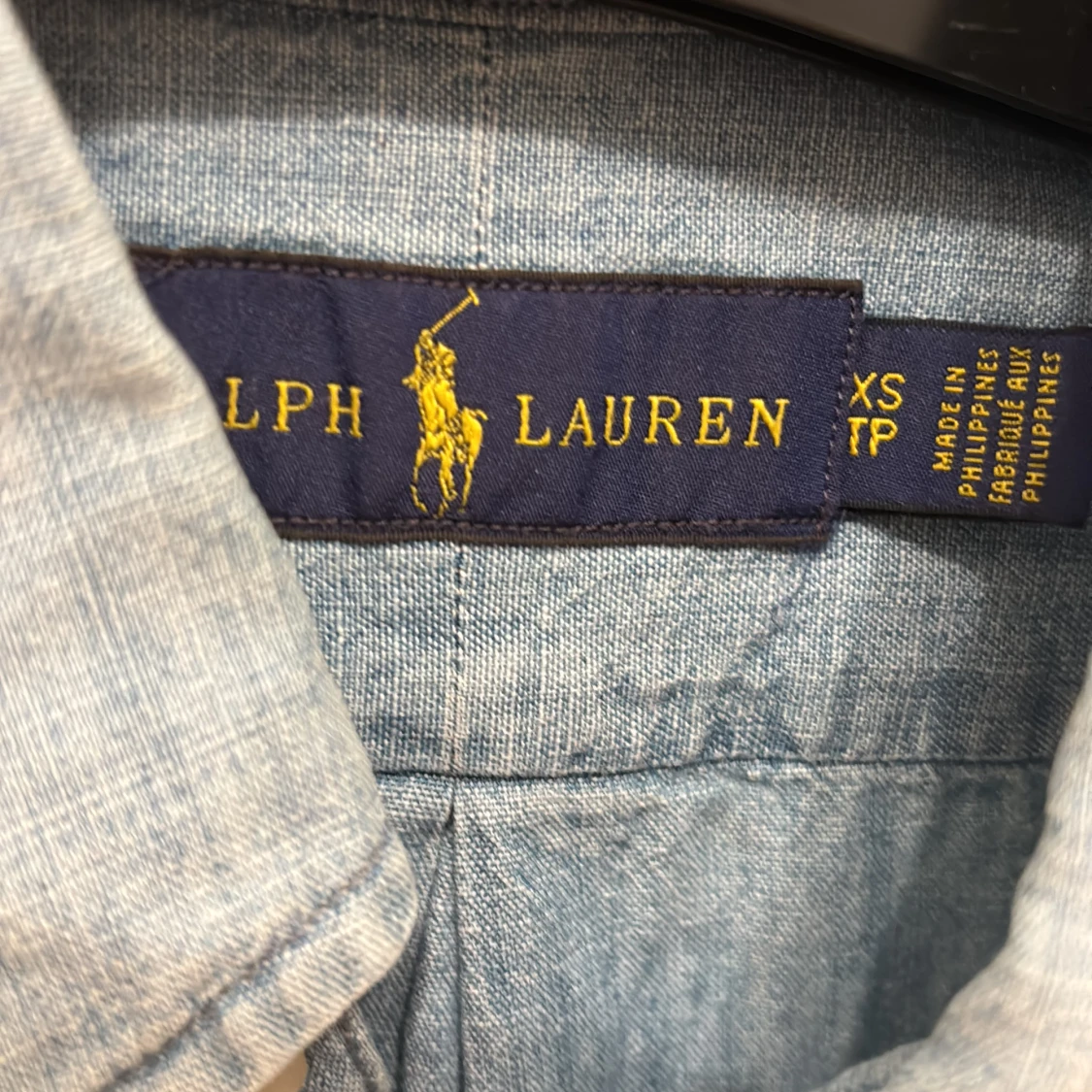 Ljusblå kortärmad skjorta från Ralph Lauren - 2