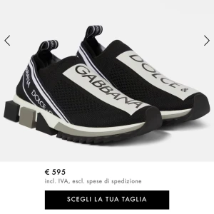 Dolce & Gabbana skor - Äkta! (Äkthetsbevis finns) Knappt använda (max 5 gånger). Skriv om ni har frågor o vill ha fler bilder😊vid snabb affär kan pris diskuteras😊