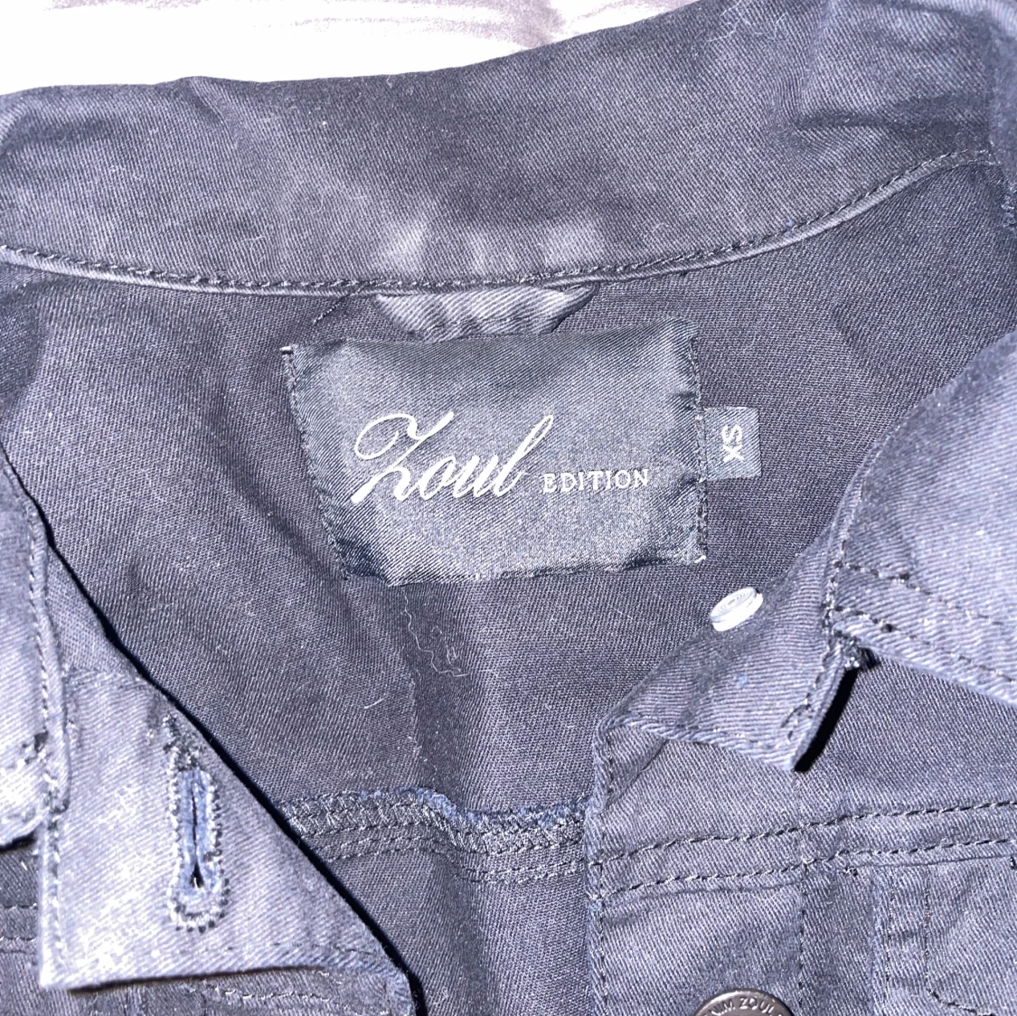 Svart jeansjacka från Kaul Edition - 3