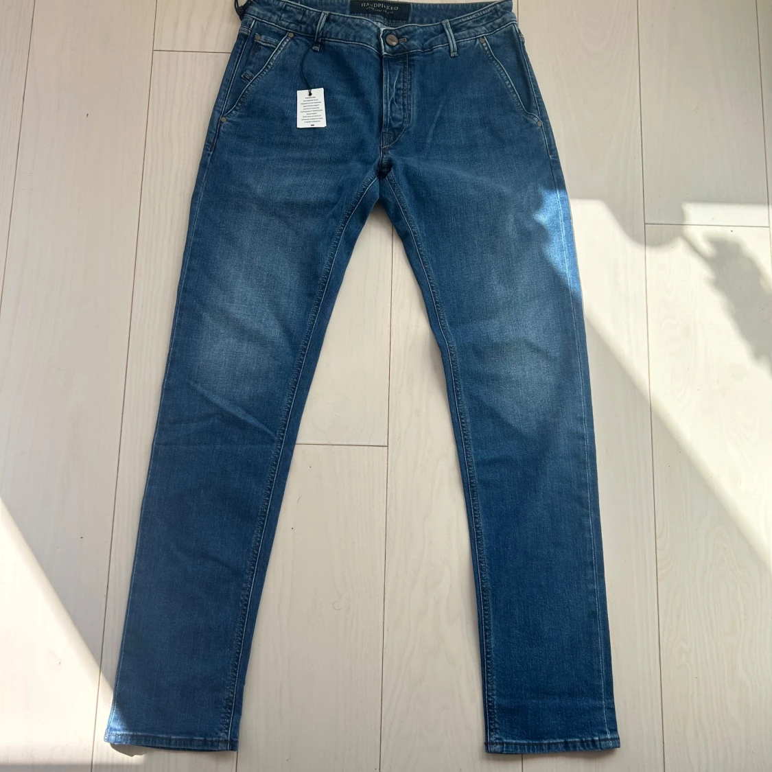 Handpicked jeans blå - 1