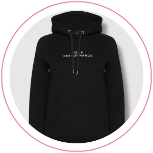 Peak Performance Hoodie - Oanvänd endast testad! Peak Perfomance W SPW Hoodie är en snygg och bekväm huvtröja perfekt för vardagsbruk. Den har en klassisk design med en dragsko i huvan och en känguruficka. Huvtröjan är gjord av högkvalitativa material och är designad för att vara både hållbar och bekväm. Jag kan tänka mig gå ner lite i pris vid snabb affär. Modellen är herr men kan användas av både herr, dam, unisex.