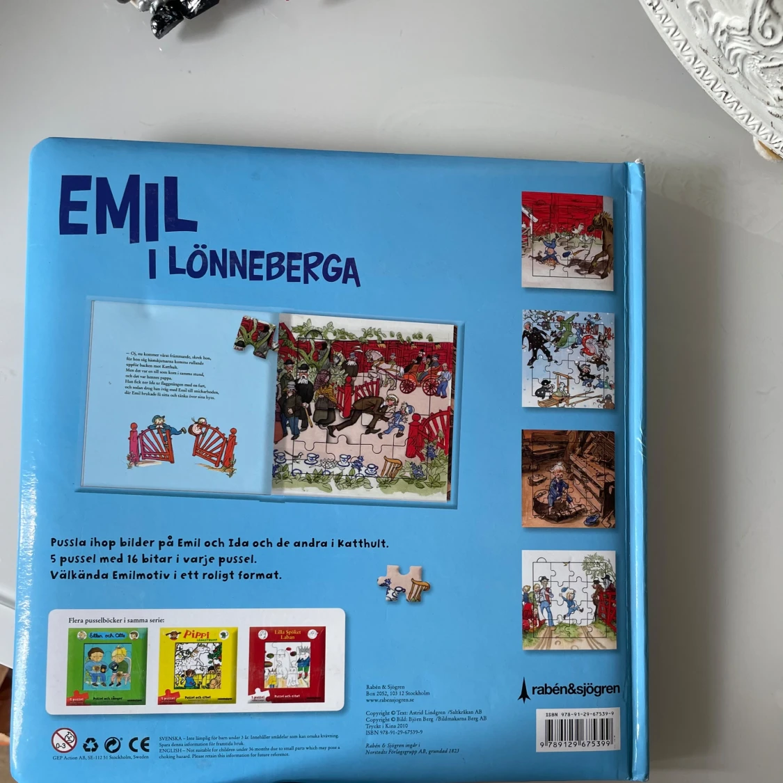 Emil i Lönneberga: Pussel och citat - 2