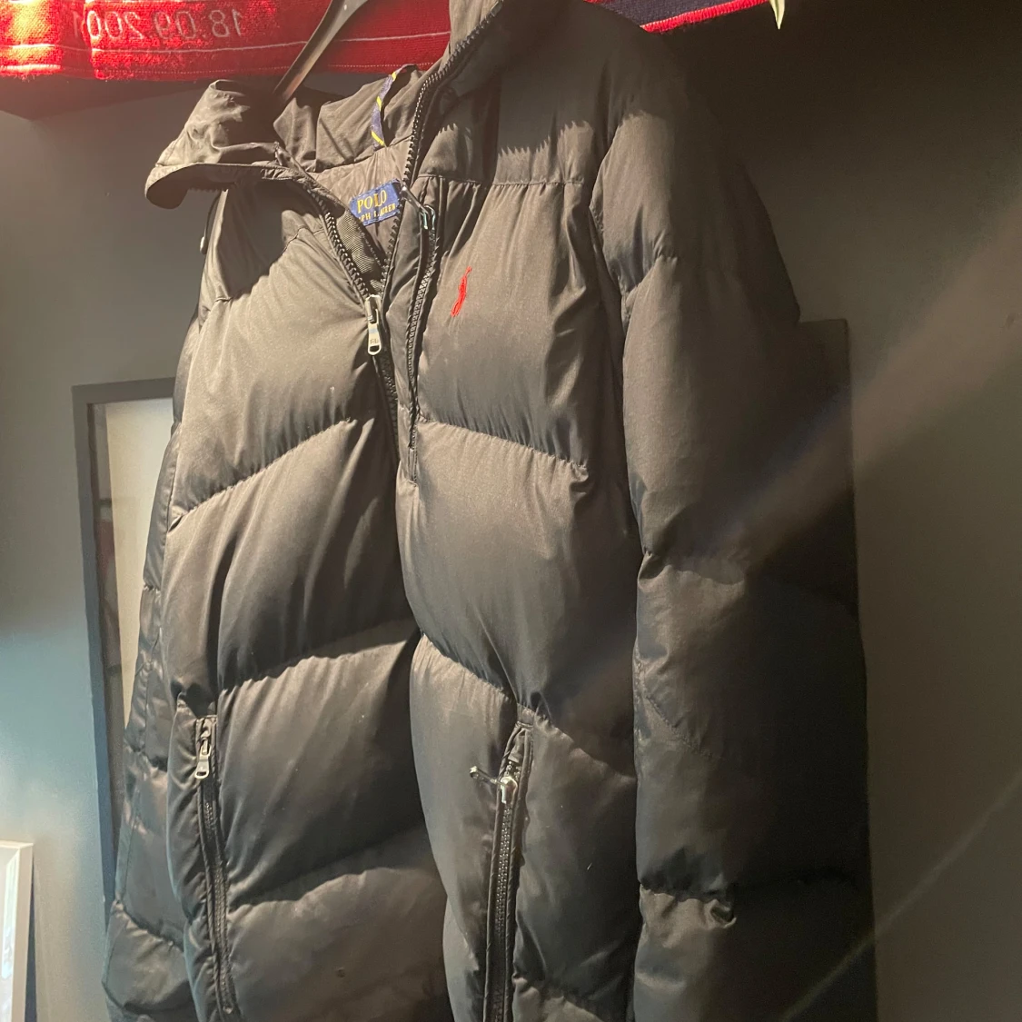 Svart dunjacka Polo Ralph Lauren 