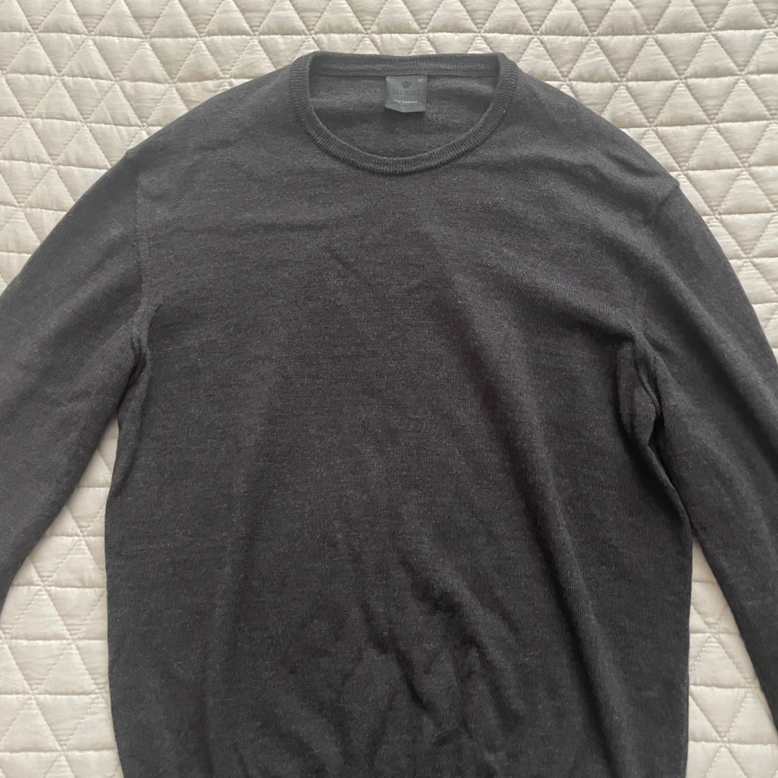 Mörkgrå merinoullströja från Dalmine