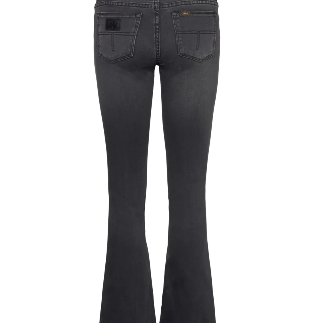 Mörk grå bootcut jeans från Lois - 1