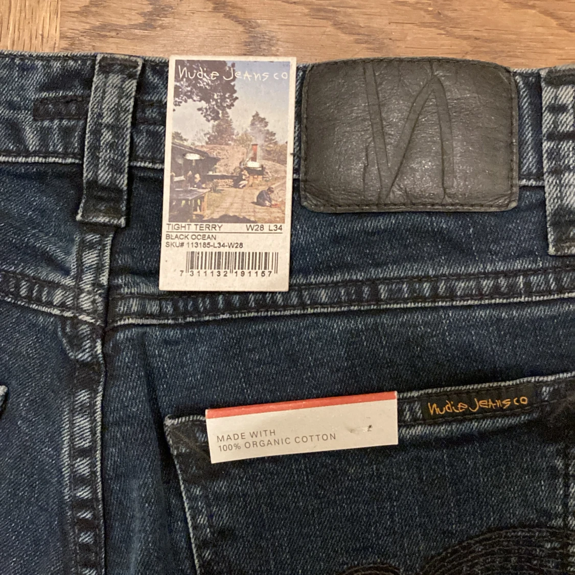 Mörkblå jeans från Nudie Jeans - 4