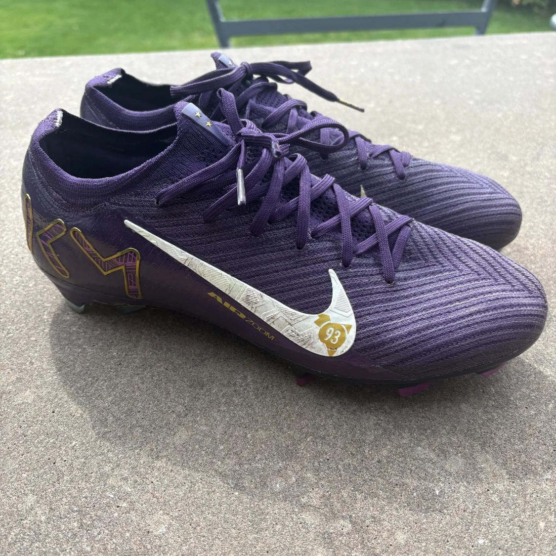 Nike Mercurial Mbappé Elite fotbollsskor lila