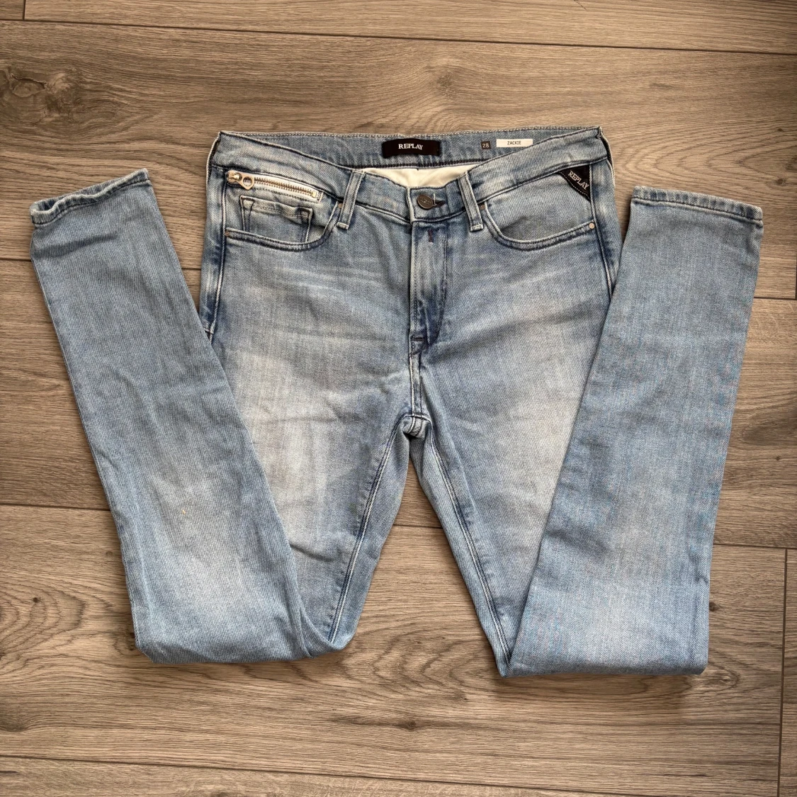 ​​Ljusblå Replay jeans, W28 L32, ny utan prislapp