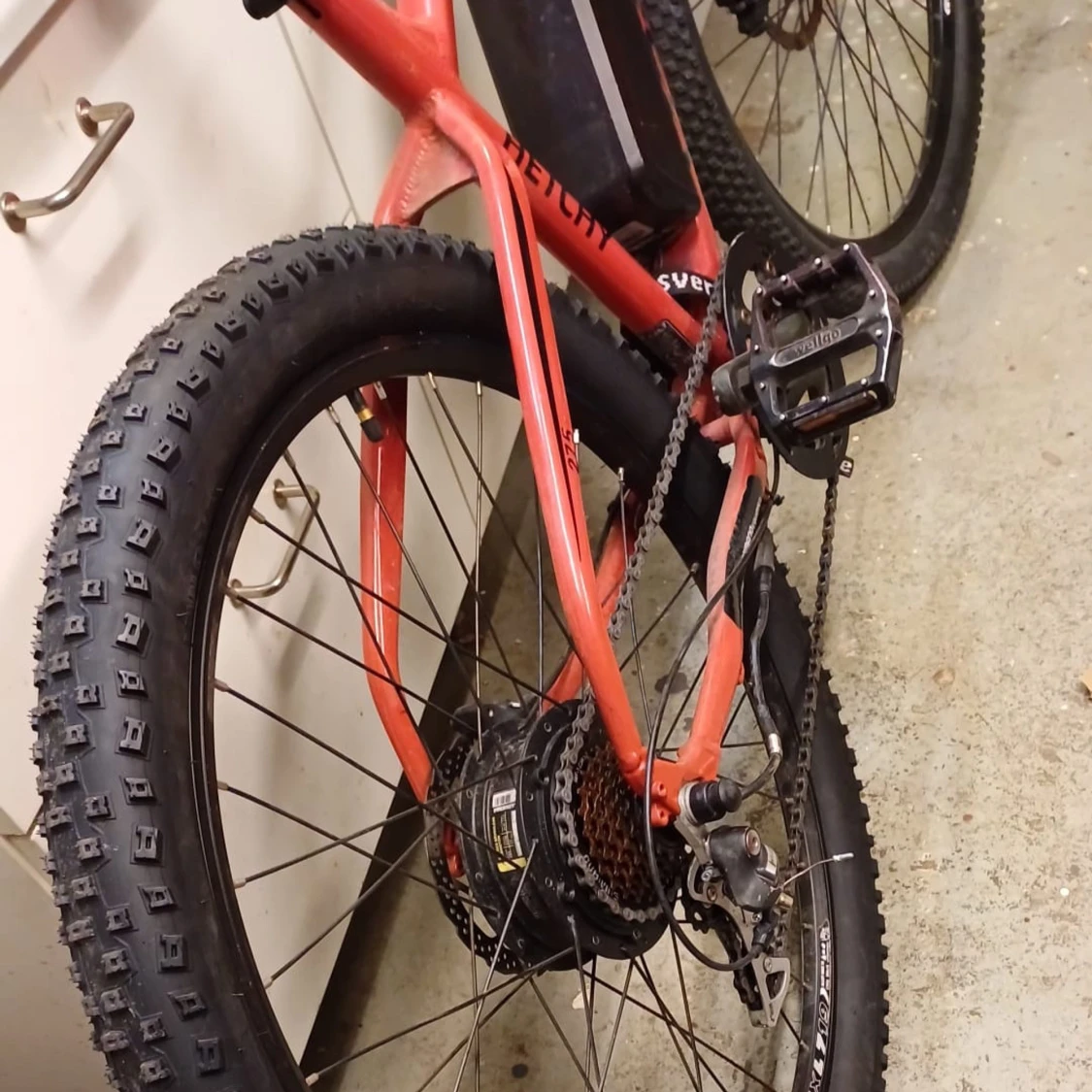 Elcykel 27 5" 7 växlar. - 2