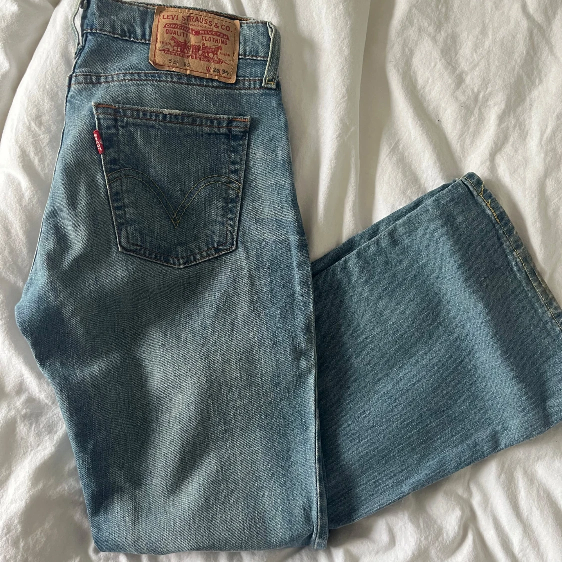 Levi's 501 ljusblå jeans