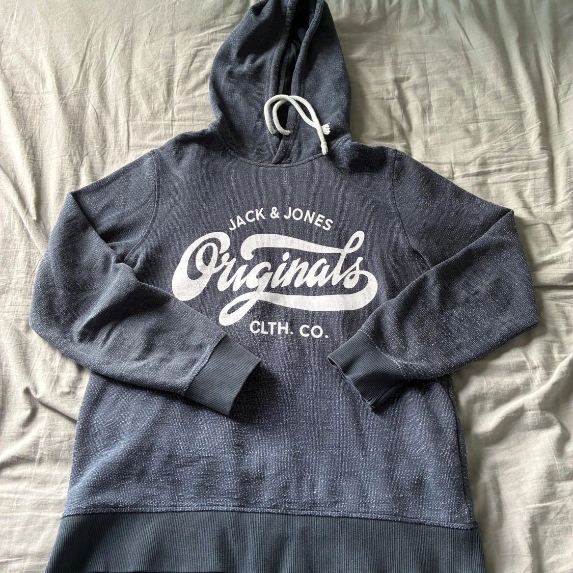 Mörkgrå hoodie Jack & Jones Originals storlek M