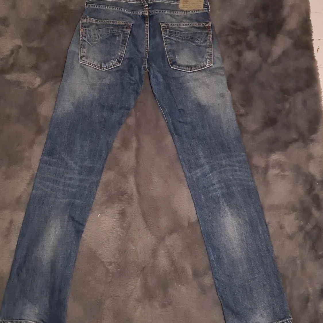 Blå Replay jeans straight fit 31/34 - 1