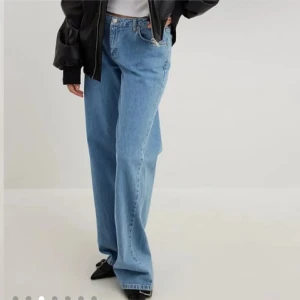 Ljusblå  jeans NA-KD - Snygga ljus blå jeans, Andvända en gång💗
