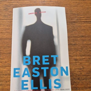 American psycho  - Nyskick, enbart skumläst bok. 