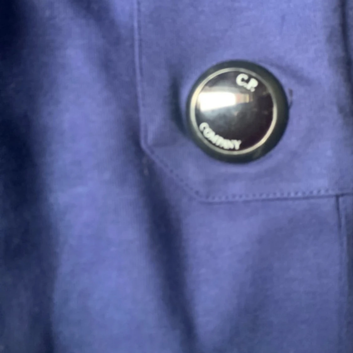 Blå half zip tröja från C.P. Company - 3