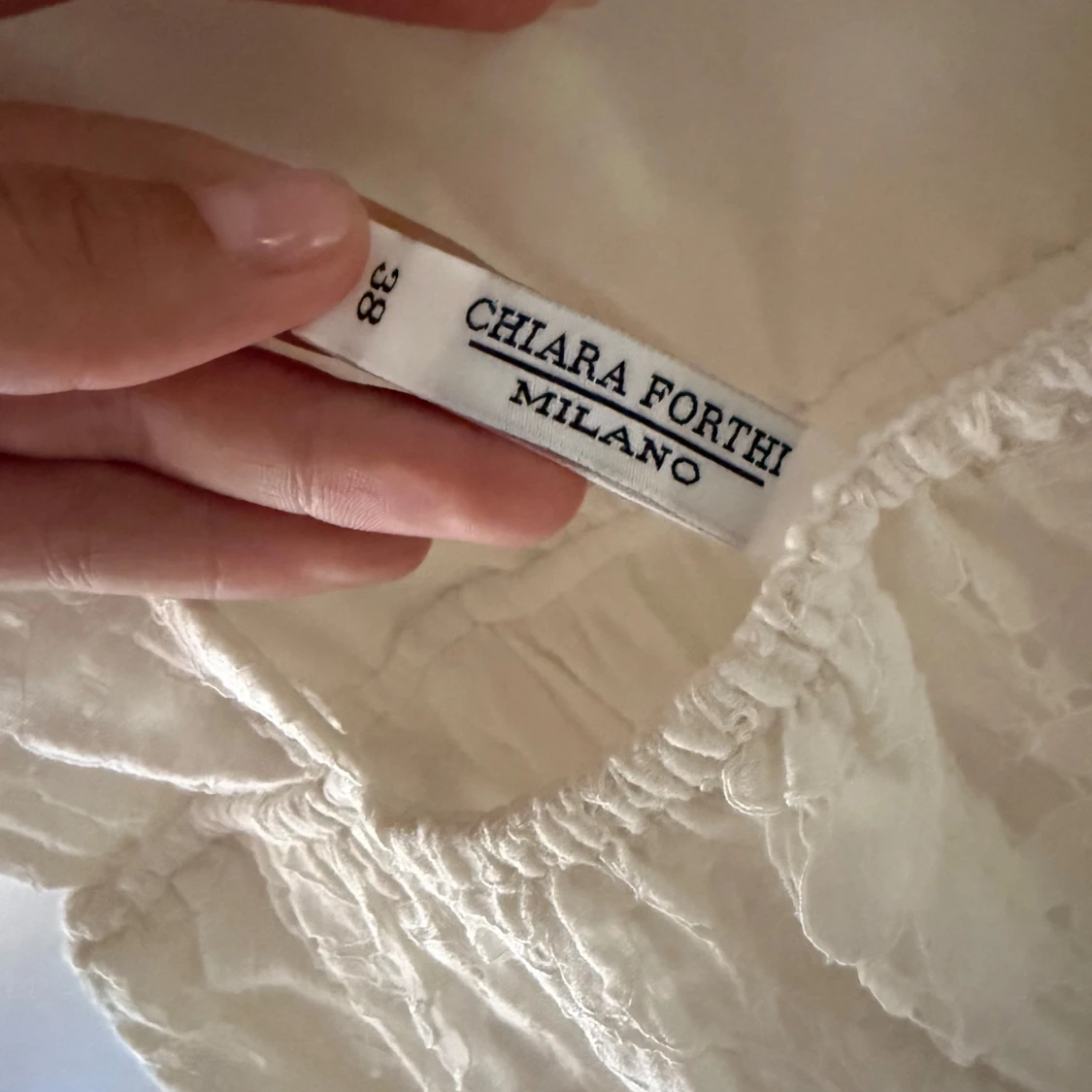 Vit spetsklänning Chiara Forthi - 3