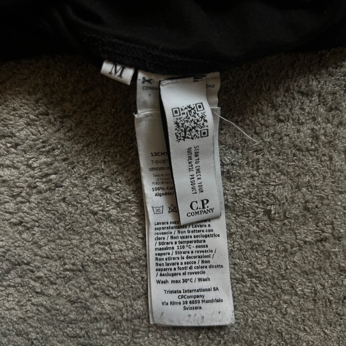 Svart långärmad tröja C.P. Company - 3