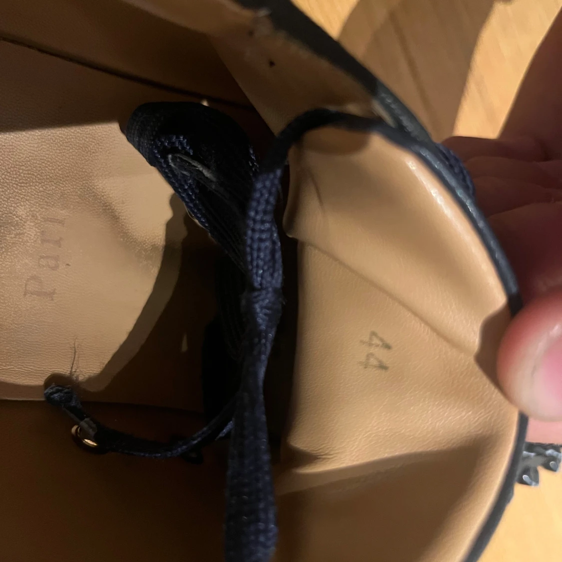 Christian Louboutin svarta sneakers med nitar - 2