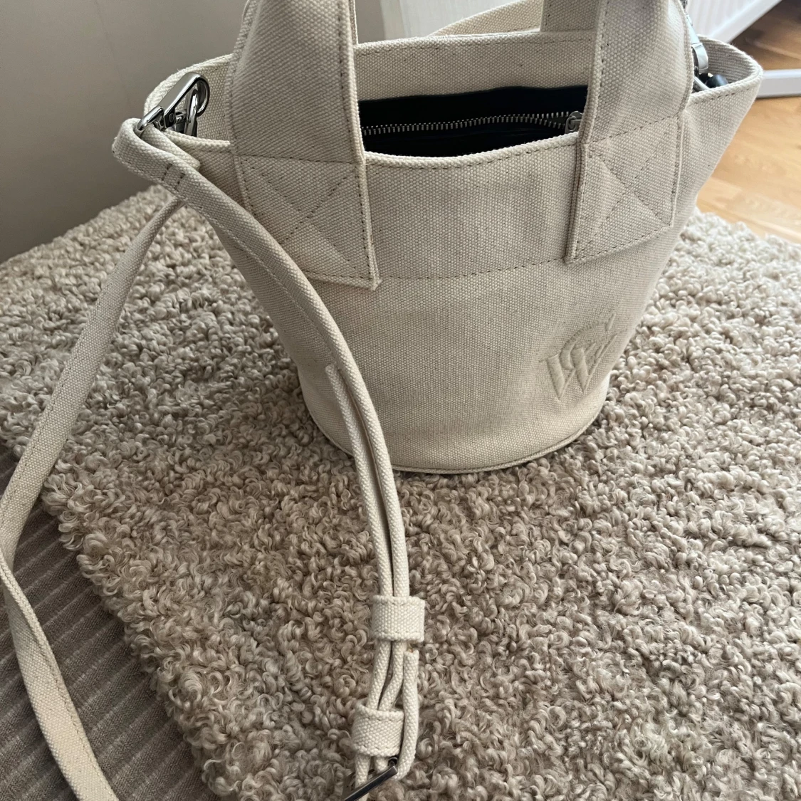 Beige axelväska  - 1