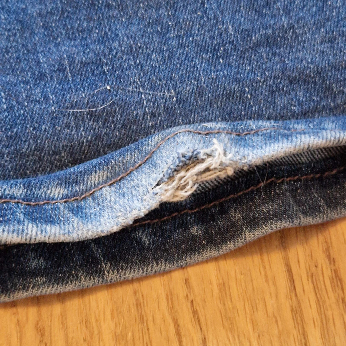 Mörkblå Midwaist Bootcut Jeans  - 4