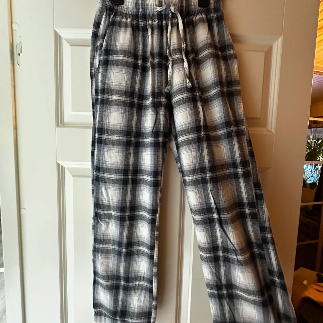 Rutig mjukisbyxa flanell från 157