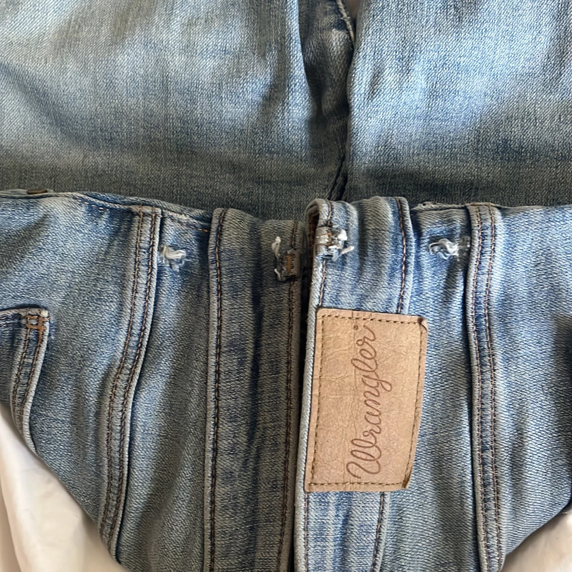 Wrangler bootcut jeans ljusblå W30 L32 - 2