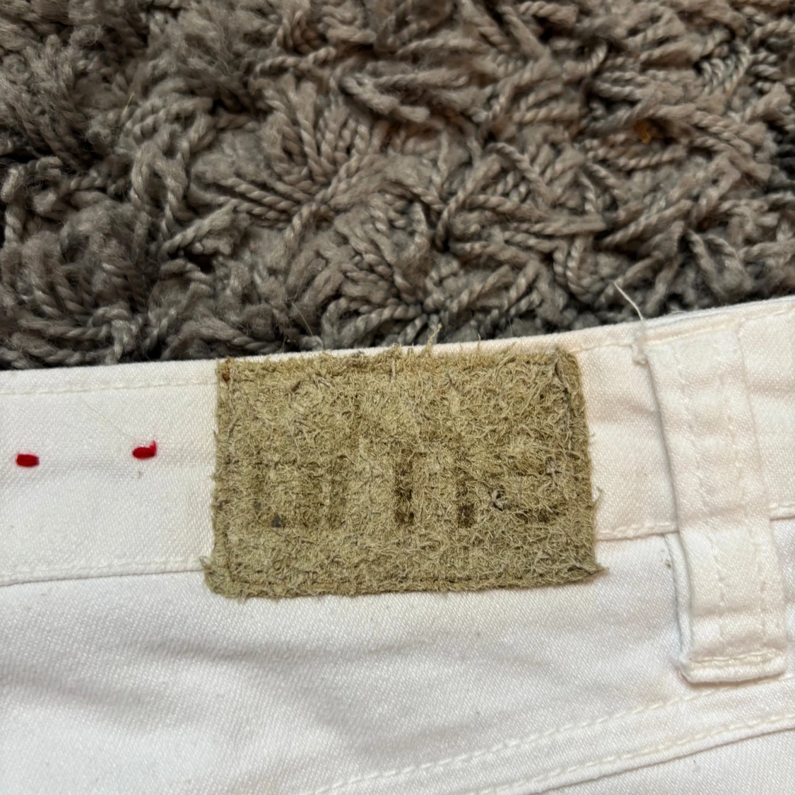 Vita bootcut jeans från Time, stl 42 - 4