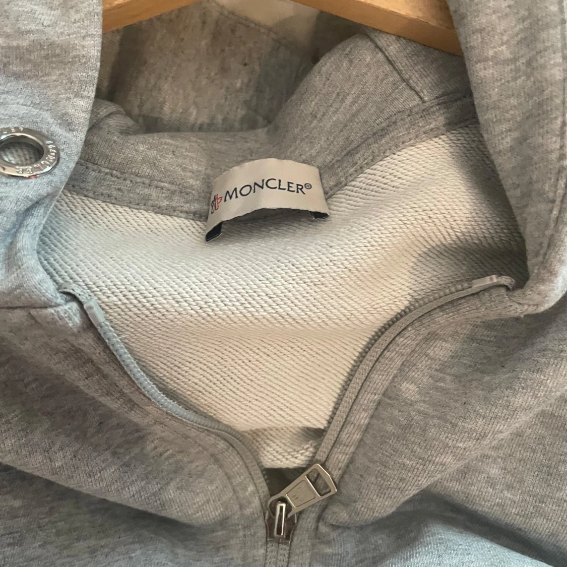 Fräsch grå zip hoodie - 3