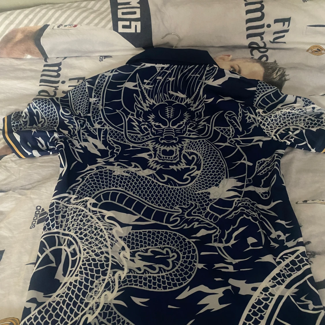 Real Madrid x Adidas blå draktröja S - 3