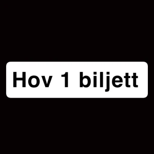Hov 1 biljett - Säljer en vanlig biljett till Hov 1:s konsert i stockholm stadion , köpt för 810kr eftersom jag köpte med köparskydd. Vid köp kommer jag posta ett brev med utskriven biljett eller om man kan mötas upp. 