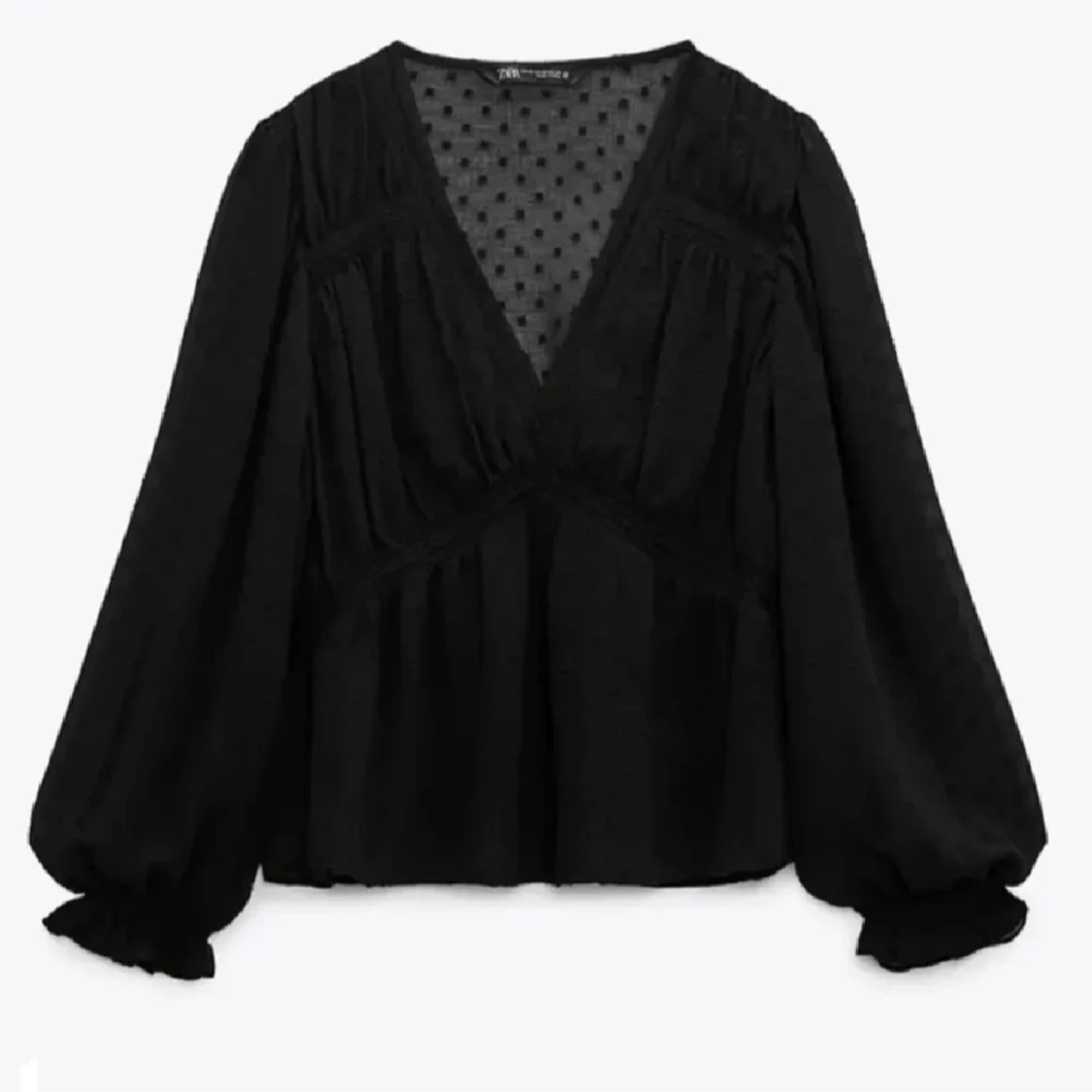 Svart blus från Zara