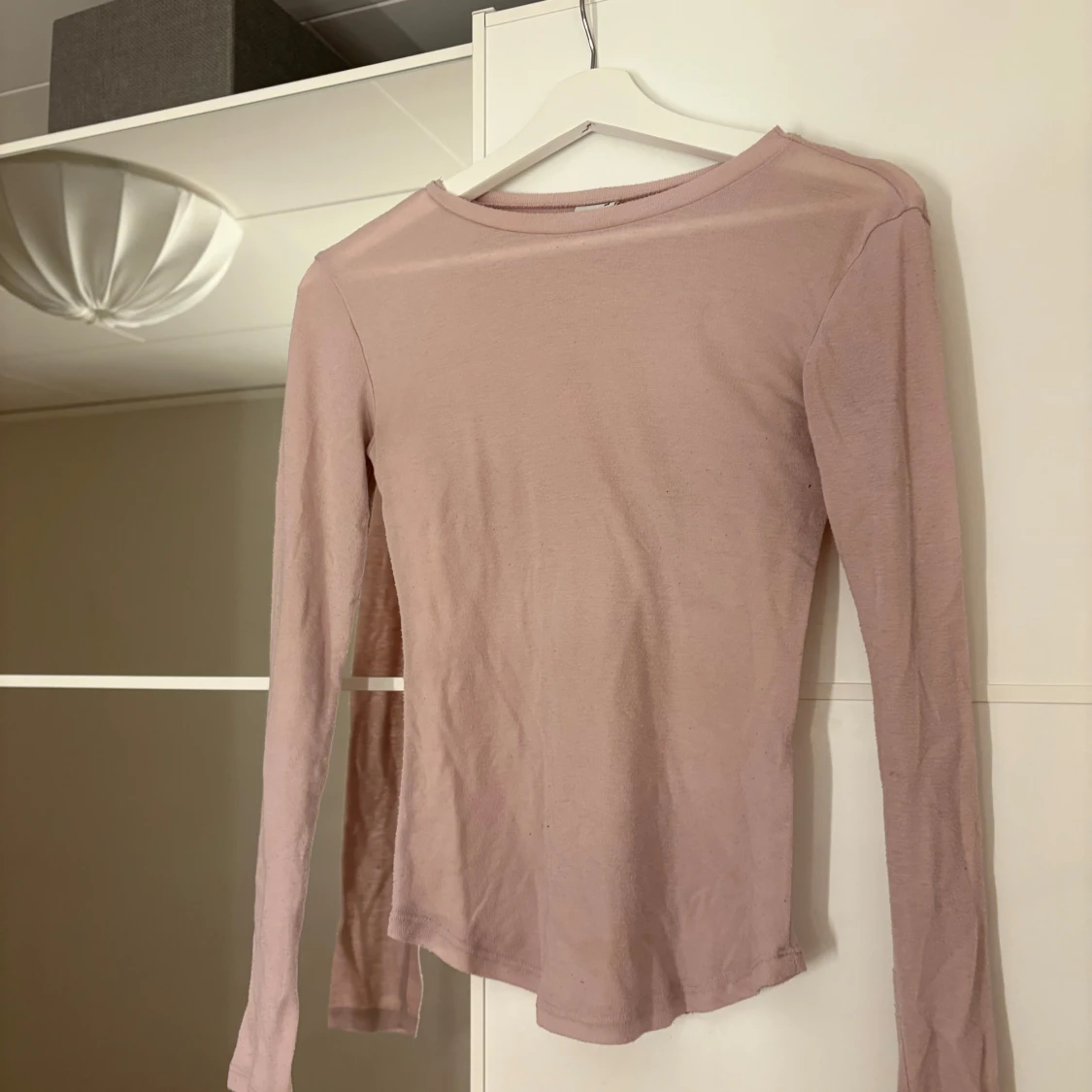 Rosa långärmad tröja