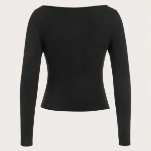 Svart långärmad topp - Snygg svart långärmad topp 🩷