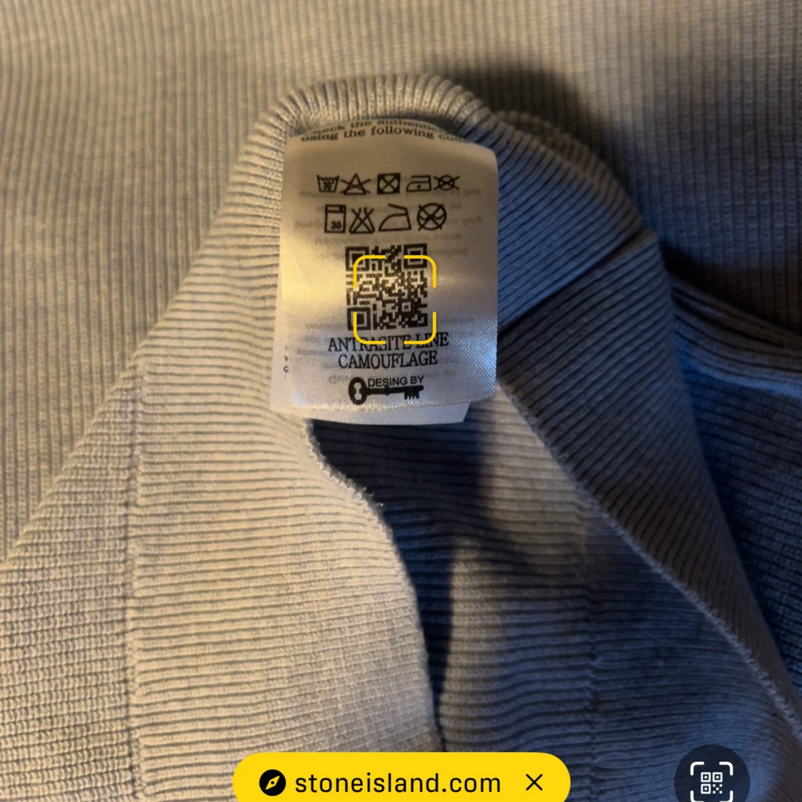 Ljusblå tröja från Stone Island - 2