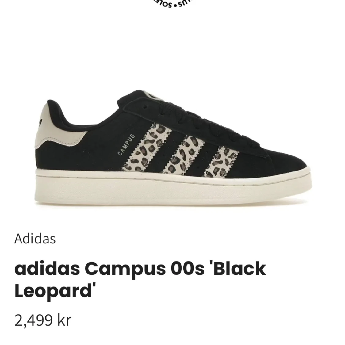 Adidas Campus 00s Black Leopard sneakers - 3