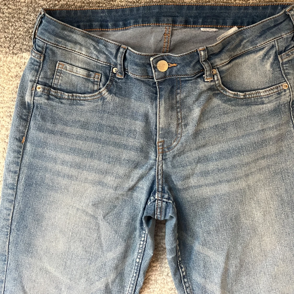 Lågmidjade bootcut jeans hm  - 1
