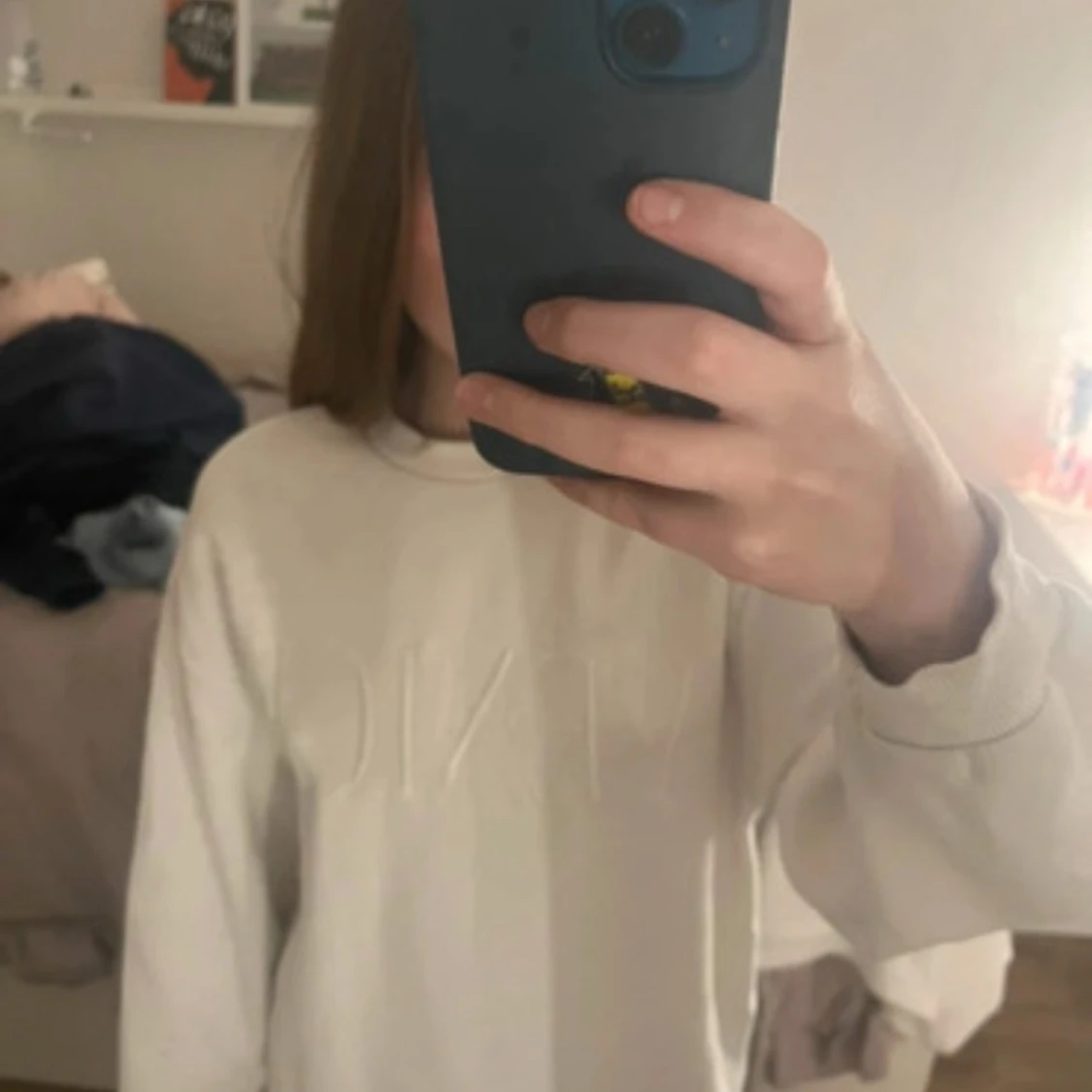 Vit sweatshirt Venice - 1